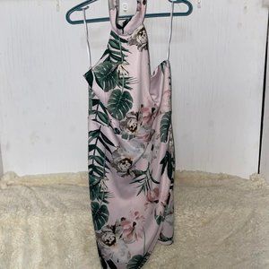 Tropical Halter Top Dress